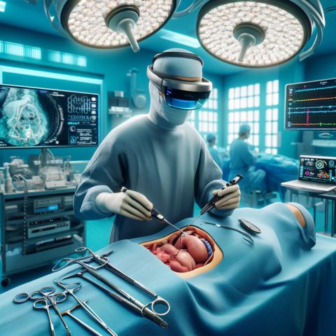 AR Laparoscopic AI Surgery
