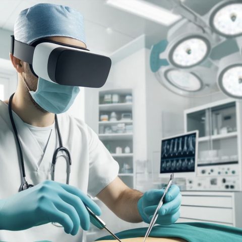 AR VR Laparoscopic AI Surgery